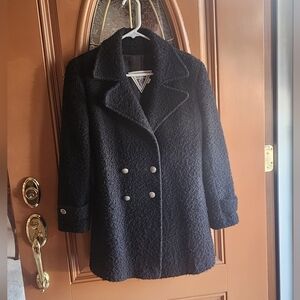 Marvin Richard's j.percy wool peacoat curly wool